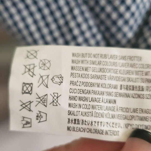 Mink Pink Gingham 'Wanderer' One Shoulder Dress - Small - Picture 6 of 12